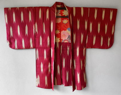 meisen, silk, haori, kimono, friis, collection, taisho, modernism