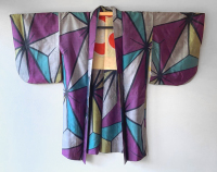 meisen, japanese, silk, kimono, haori, friis, collection, mpdernism