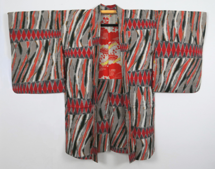 meisen, silk, kimono, haori, friis, collection, modernism