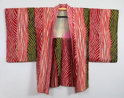 meisen, silk, haori, kimono, friis, collection, modernism